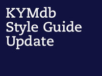 KYMdb Style Guide