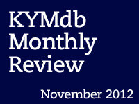 Monthly Review: November 2012 Monthly Review: November 2012