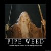 Gandalf is BLAZED. 