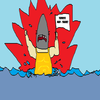 SUPRISE MAN-SHARK! SUPRISE MAN-SHARK!