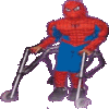 Crippled Spiderman