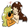 Other-Girls-Sempai and Normal-Chan/Creamsicle