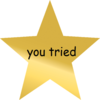 You Tried You Tried
