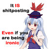 It's Still Shitposting Even If You Are Being Ironic It's Still Shitposting Even If You Are Being Ironic