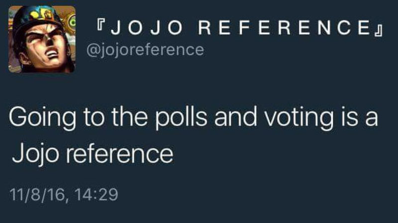 "Is This a JoJo Reference?"