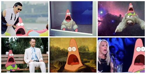 KYM Gallery: Surprised Patrick