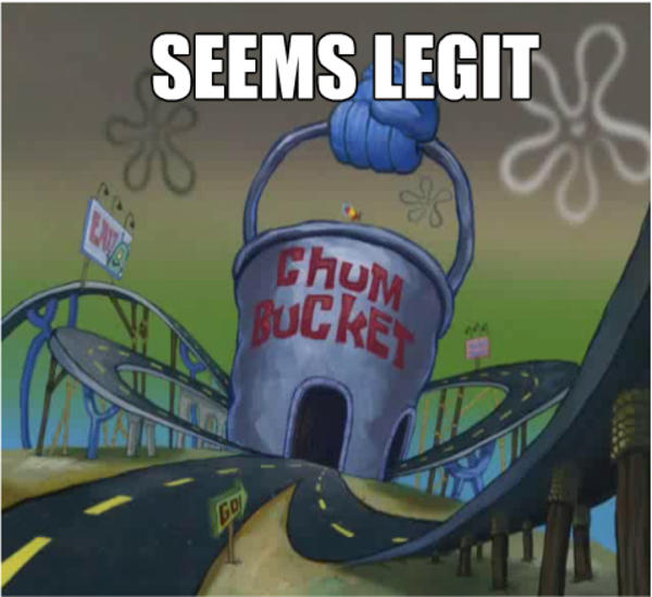 the chum bucket meme MEMEs