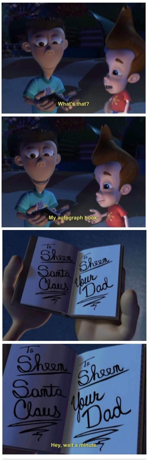 Sheen discovers the truth | The Adventures of Jimmy ...