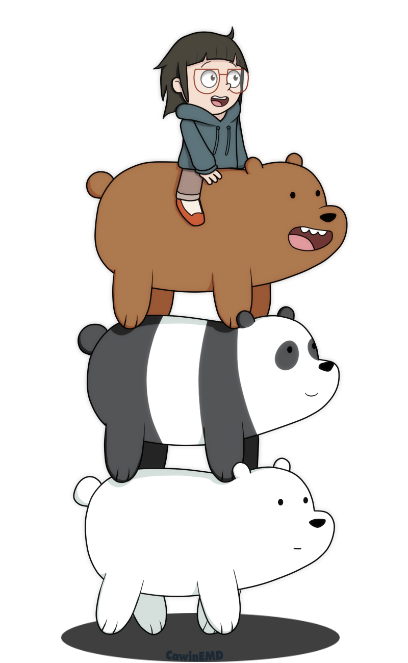 watch this show we bare bears know your meme cartoon network christmas dvd