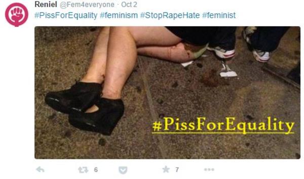 Piss for equality Piss for equality