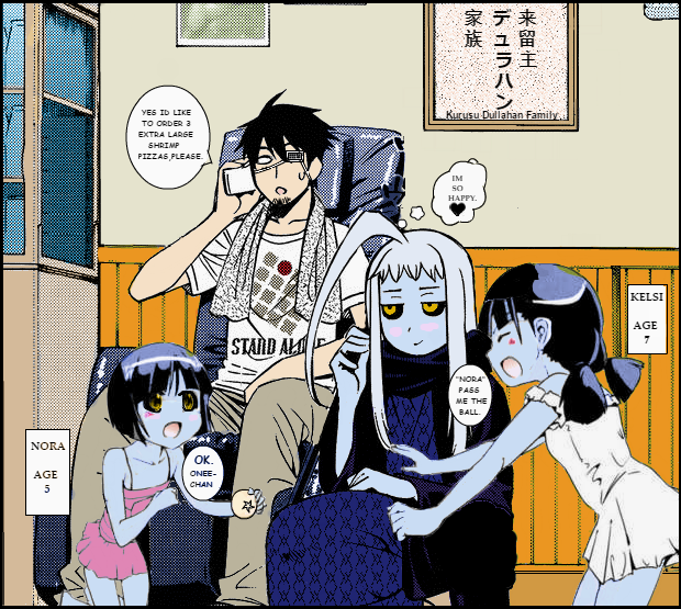 the kurusu dullahan family monster musume daily life