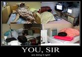 You, sir, are and idiot