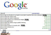 Google Search Box Suggestions