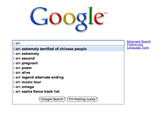 Google Search Box Suggestions