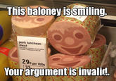 Your Argument is Invalid