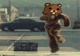 Breakdancing Bear