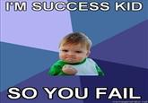 Success Kid / I Hate Sandcastles