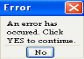 Fake/Funny Error Messages
