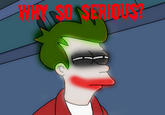 Fry looking squint / Fry squint