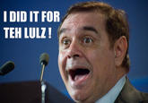 I Did It for the Lulz