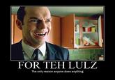 I Did It for the Lulz