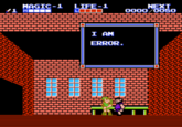 I AM ERROR