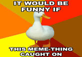 Technologically Impaired Duck