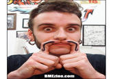 Fingerstache