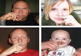 Fingerstache