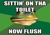 Sittin on Tha Toilet
