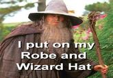 Robe And Wizard Hat