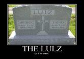 I Did It for the Lulz