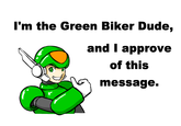 Green Biker Dude - GBD