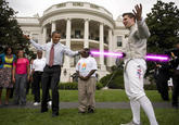 Lightsaber Obama