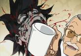 Stan Lee Asking for Coffee