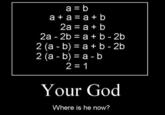 Where is Your God Now?