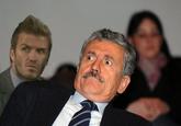 David Beckham reaction face