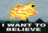 "I Want To Believe" Poster