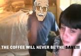 Stan Lee Asking for Coffee