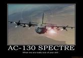AC-130 Spectre Gunship/Enemy AC-130 Above