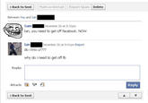 Ian, get off facebook