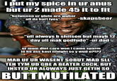 Hurt Feelings and Butt Ranged/Wall of Text Insult Images