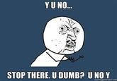 "Y U NO" Guy