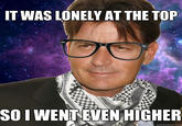 Hipster Charlie Sheen