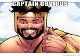 Captain Obvious