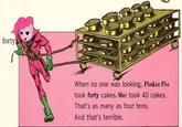Lex Luthor Took Forty Cakes