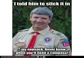 Harmless Scout Leader / Creepy Scoutmaster