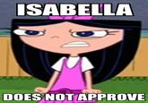 X Does Not Approve/ Approves