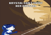 Krystal Can't Enjoy Her Sandwich