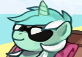 Sitting Lyra